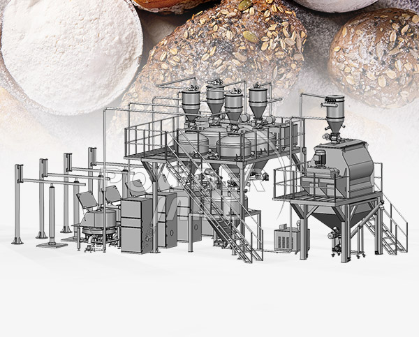 烘焙食品粉末生产线