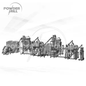 香辛料粉碎混合生产线